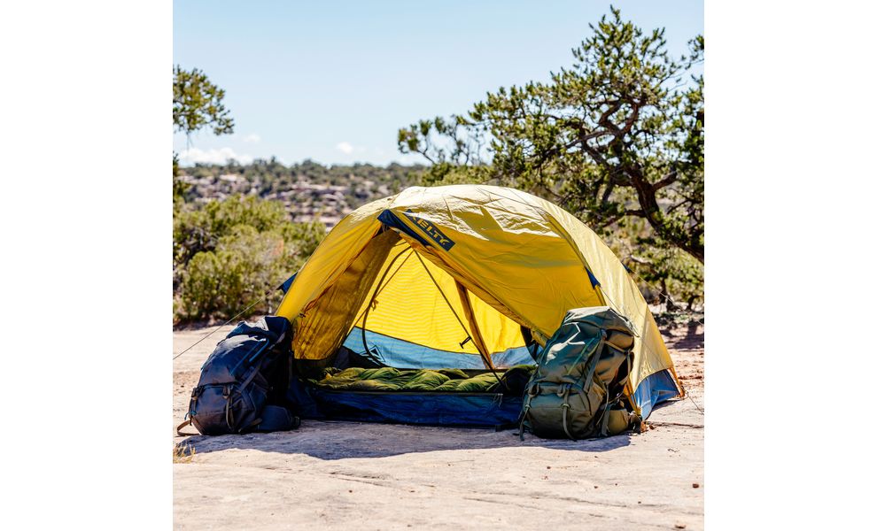 3-місний намет Kelty Far Out 3: двошаровий, Кількість місць: 3, Колір: Olive Oil/Deep Teal, зображення 9