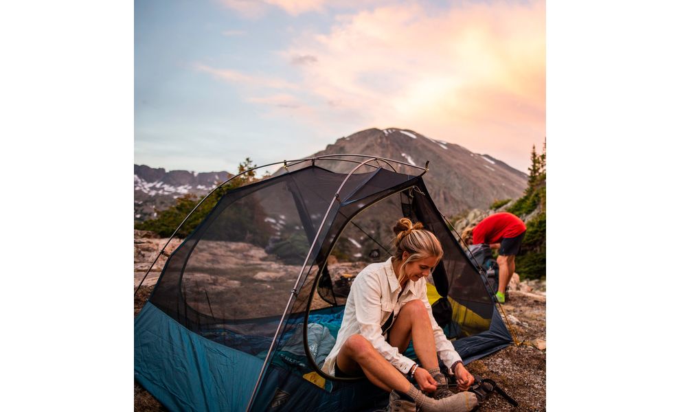 3-місний намет Kelty Far Out 3: двошаровий, Кількість місць: 3, Колір: Olive Oil/Deep Teal, зображення 10