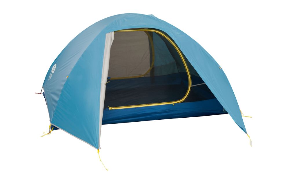 3-місний намет Sierra Designs Full Moon 3: двошаровий, Кількість місць: 3, Колір: Blue/Desert, зображення 5