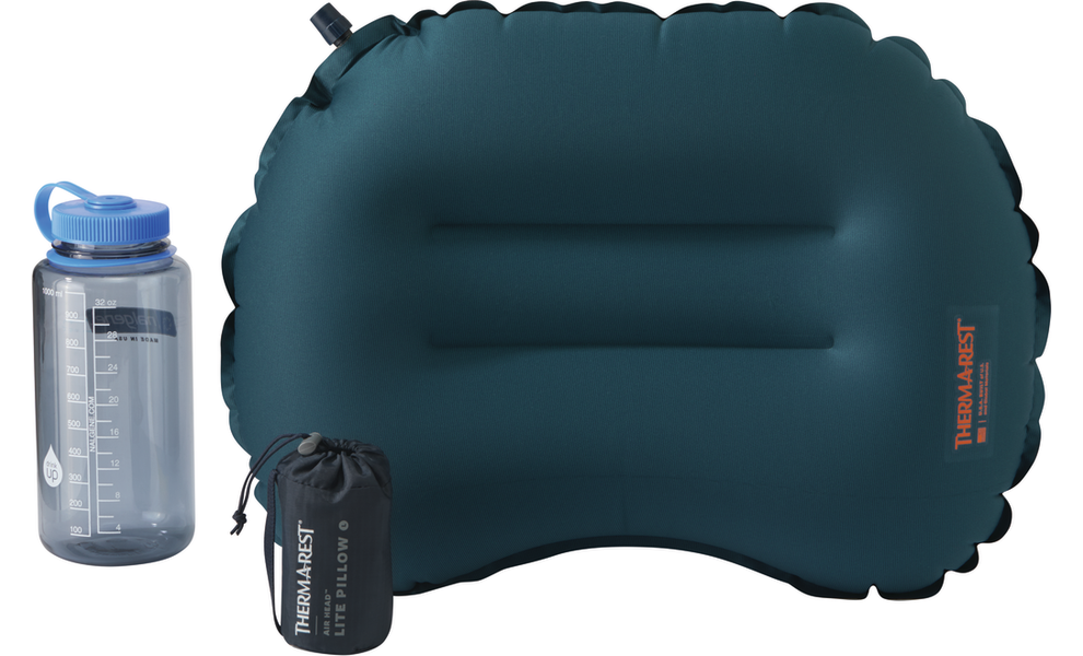 Туристична надувна подушка Therm-a-Rest Air Head Lite - Large (Deep Pacific), Тип розміру: Large, Колір виробника: Deep Pacific, зображення 3