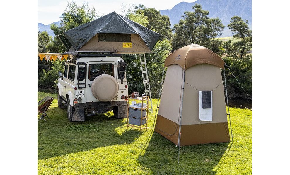 Кемпінговий каркасний тент для душу/туалету Naturehike NH21ZP005, зображення 15