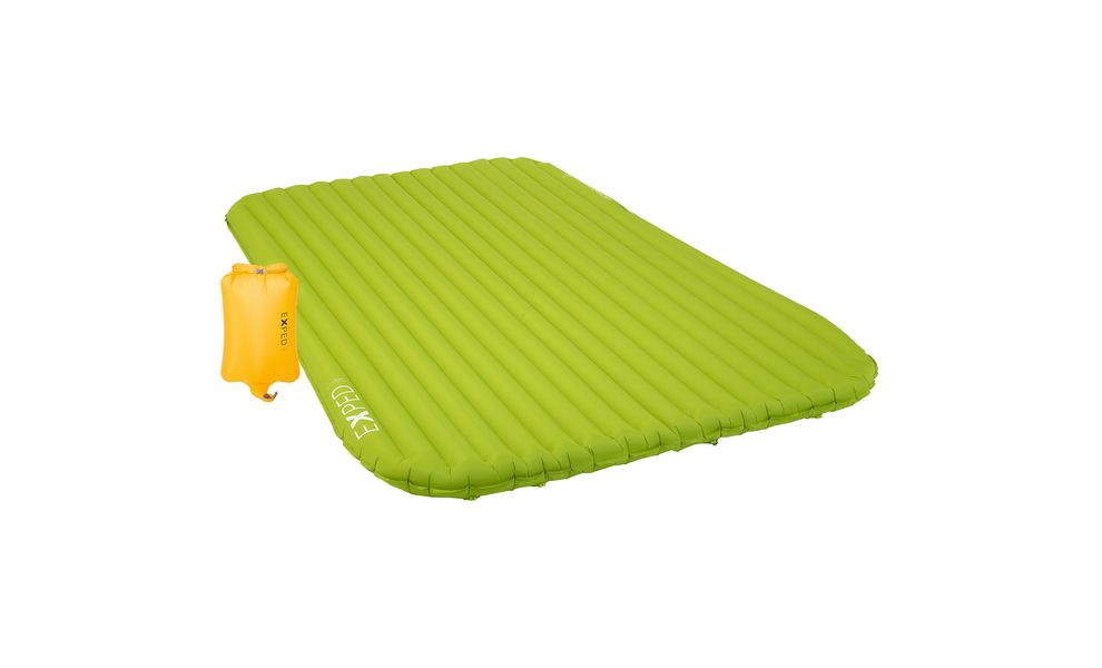 Двомісний надувний каремат Exped Ultra 1R - Duo LW: з мішком-насосом, Товщина: 7, Тип розміру: Duo LW, Колір виробника: Lichen, зображення 3