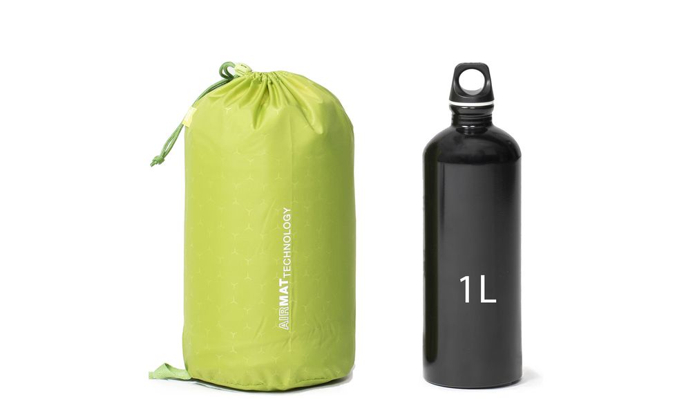 Двомісний надувний каремат Exped Ultra 1R - Duo LW: з мішком-насосом, Товщина: 7, Тип розміру: Duo LW, Колір виробника: Lichen, зображення 4