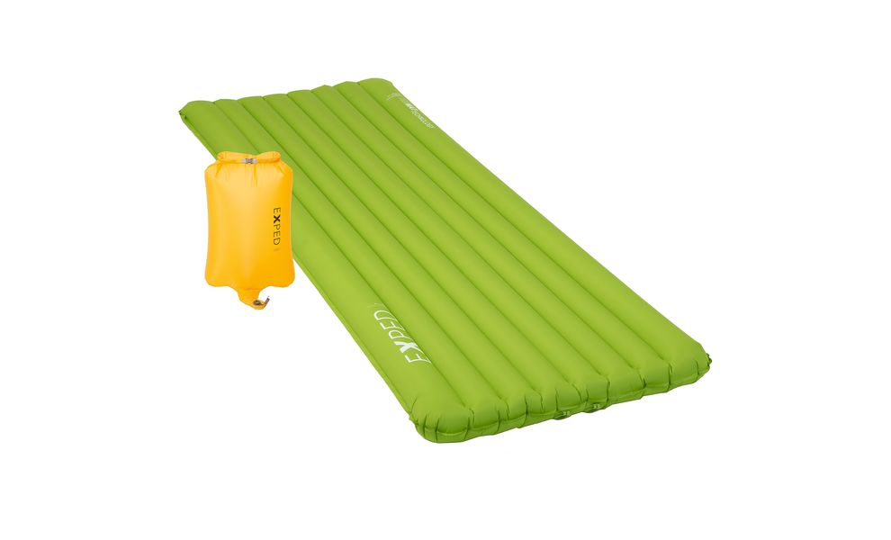 Надувний каремат Exped Ultra 1R - LW: з мішком-насосом, Товщина: 7, Тип розміру: LW, Колір виробника: Lichen, зображення 3