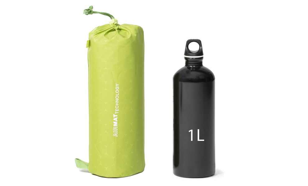 Надувний каремат Exped Ultra 1R - LW: з мішком-насосом, Товщина: 7, Тип розміру: LW, Колір виробника: Lichen, зображення 4