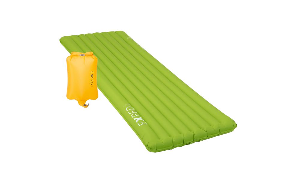Надувний каремат Exped Ultra 1R - M: з мішком-насосом, Товщина: 7, Тип розміру: M, Колір виробника: Lichen, зображення 3