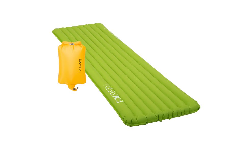 Надувний каремат Exped Ultra 3R - M: з мішком-насосом, Товщина: 7, Тип розміру: M, Колір виробника: Lichen, зображення 3