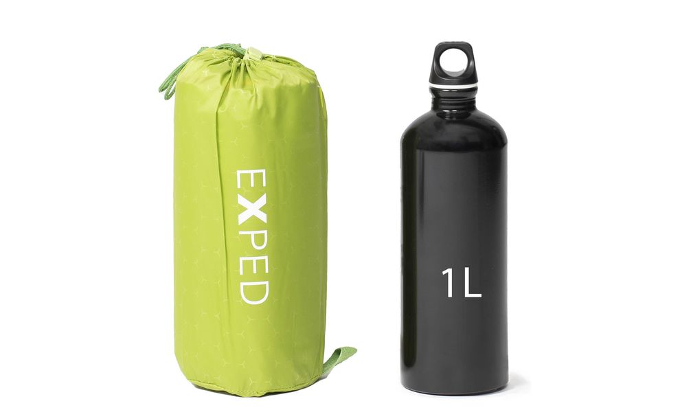 Надувний каремат Exped Ultra 3R - M: з мішком-насосом, Товщина: 7, Тип розміру: M, Колір виробника: Lichen, зображення 4