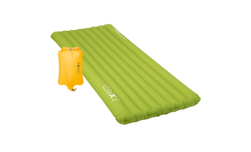 Надувний каремат Exped Ultra 3R - MW: з мішком-насосом, Товщина: 7, Тип розміру: MW, Колір виробника: Lichen, зображення 3