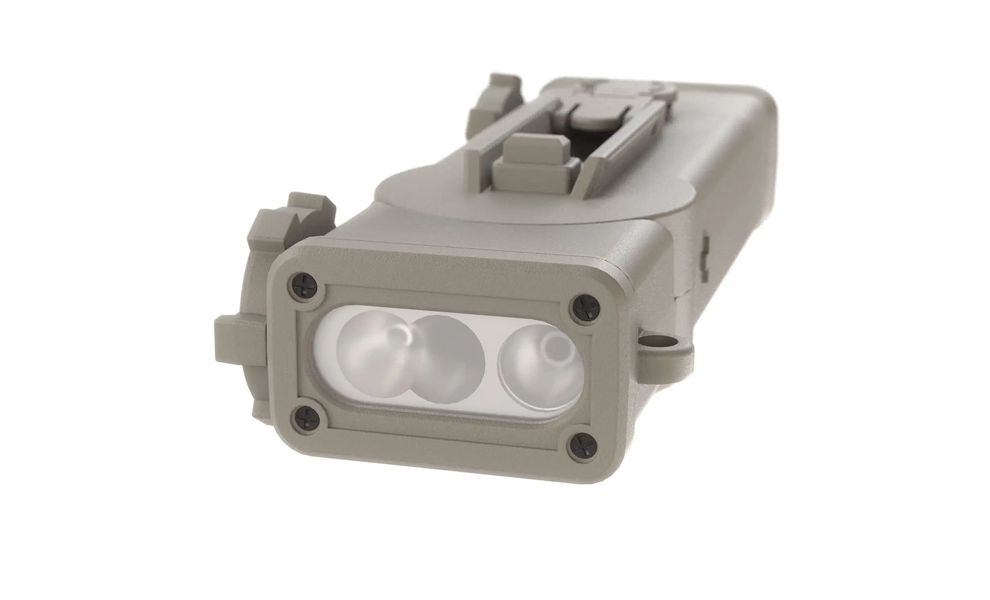 Налобний ліхтар на батарейках Mactronic Storm 1LP з червоним світлом, зображення 4