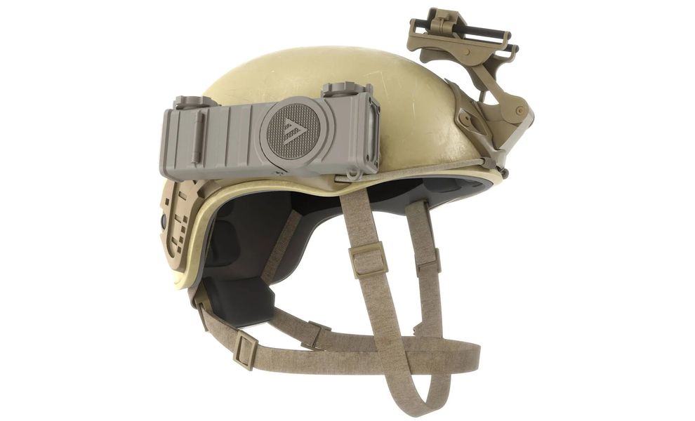 Налобний ліхтар на батарейках Mactronic Storm 1LP з червоним світлом, зображення 3