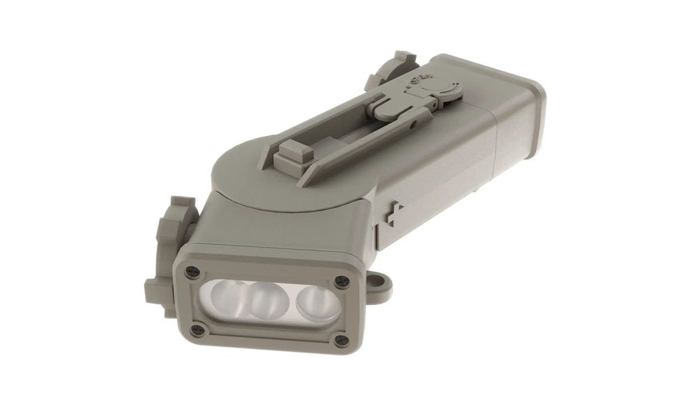 Налобний ліхтар на батарейках Mactronic Storm 1LP з червоним світлом, зображення 5