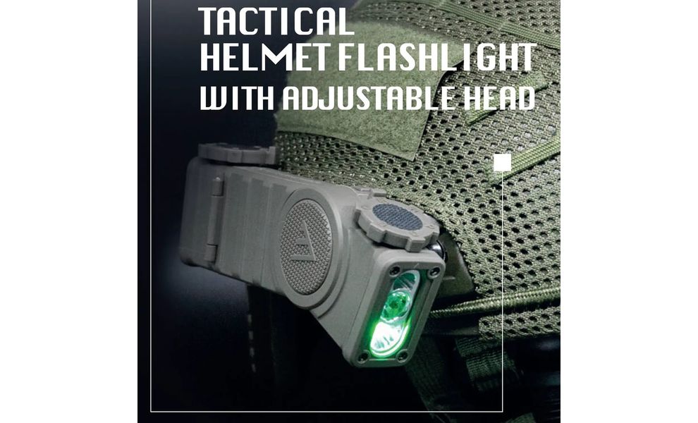 Налобний ліхтар на батарейках Mactronic Storm 1LP з червоним світлом, зображення 8