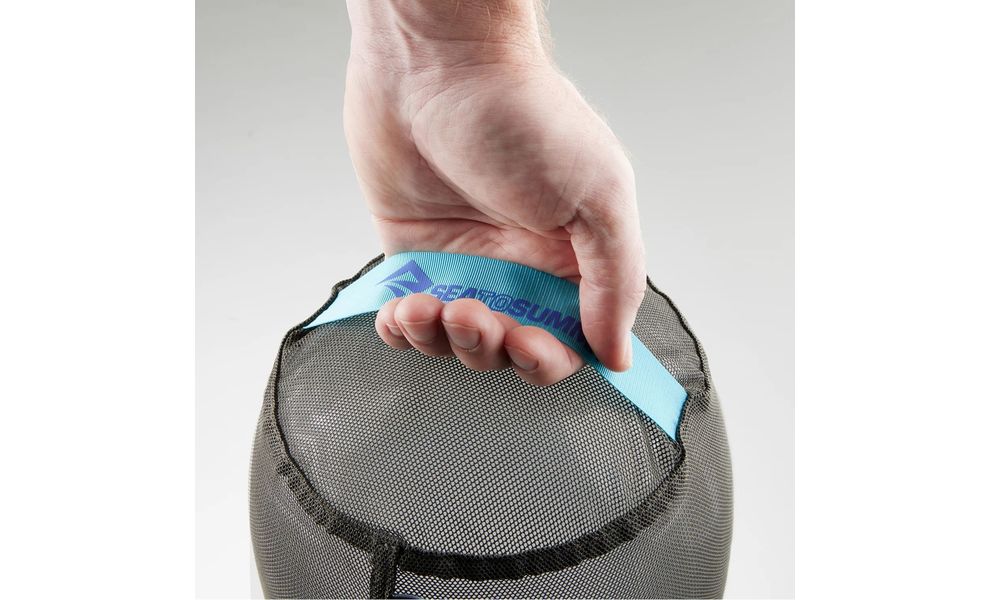 Мішок для речей Sea to Summit Mesh Stuff Sack 2023 (High Rise Grey), 20 л, Об'єм: 20, Колір виробника: High Rise Grey, зображення 3