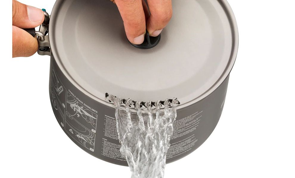 Кемпінговий набір посуду з анодованого алюмінію Sea to Summit Alpha - Set 4.2 на 4 особи: 2 каструлі, 4 миски, 4 стакани, Тип комплекту: Set 4.2, зображення 4