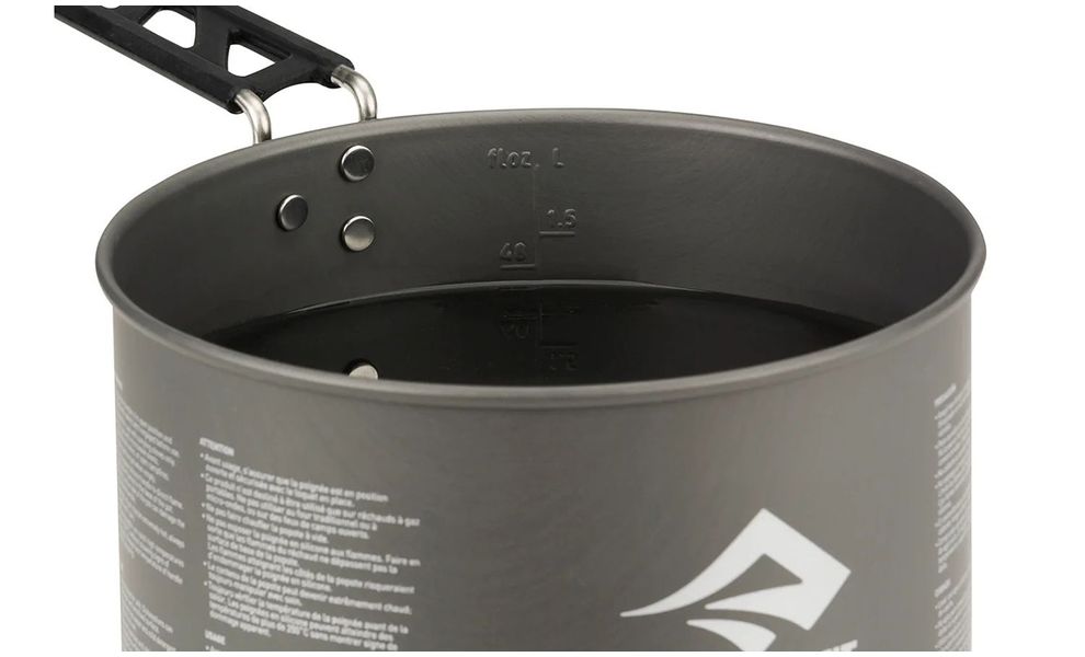 Кемпінговий набір посуду з анодованого алюмінію Sea to Summit Alpha - Set 4.2 на 4 особи: 2 каструлі, 4 миски, 4 стакани, Тип комплекту: Set 4.2, зображення 5