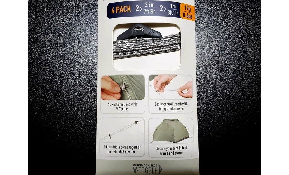 Набір відтяжок Sea to Summit Ground Control Guy Cords, 4 шт., зображення 8