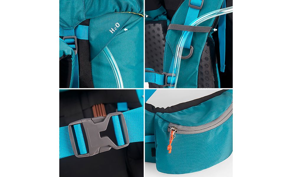Рюкзак Naturehike NH18Y045-Q Trekking 45 (Black), Об'єм: 45, Колір виробника: Black, зображення 7