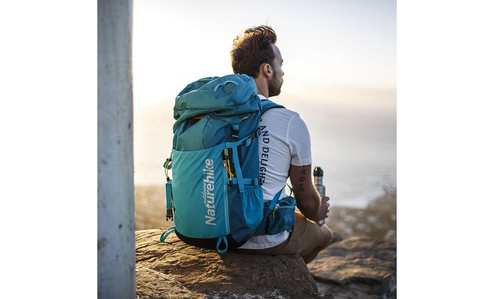 Рюкзак Naturehike NH18Y045-Q Trekking 45 (Black), Об'єм: 45, Колір виробника: Black, зображення 9
