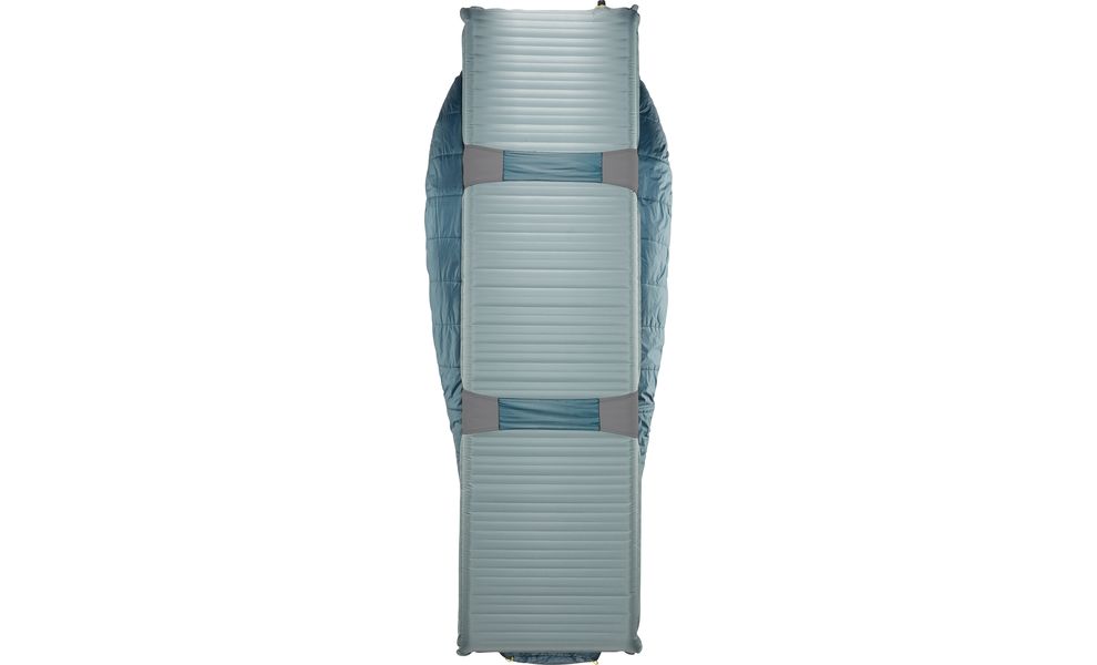 Демісезонний туристичний спальник Therm-a-Rest Saros -6С - Long до -6°C: з капюшоном, Максимальний зріст користувача: 198, Колір: Stargazer, Сторона застібки: ліва, зображення 6