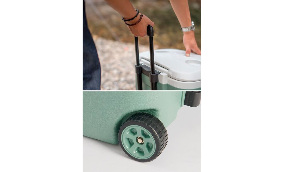 Термобокс на колесах Naturehike NH20SJ021 (Green), 38 л, Об'єм: 38, Колір: Green, зображення 5
