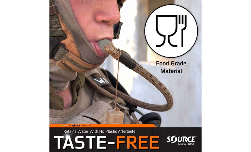 Загубник для гідратора Source Helix Valve Kit QMT (Coyote), Колір виробника: Coyote, зображення 4