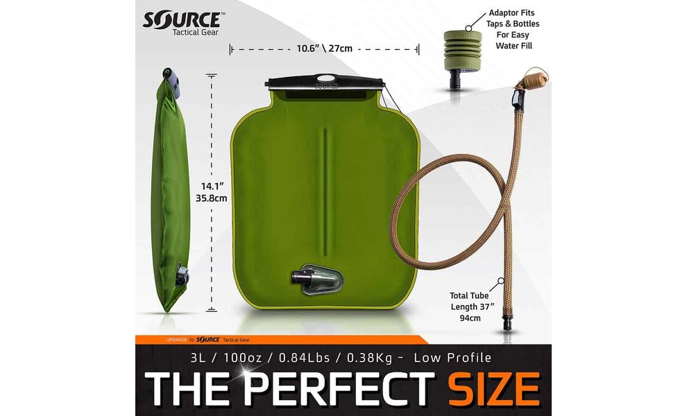 Гідратор Source ILPS Armor System + UTA (Coyote), 3 л, зображення 5