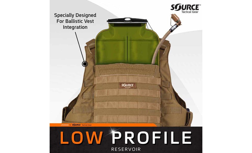 Гідратор Source ILPS Armor System + UTA (Coyote), 3 л, зображення 8