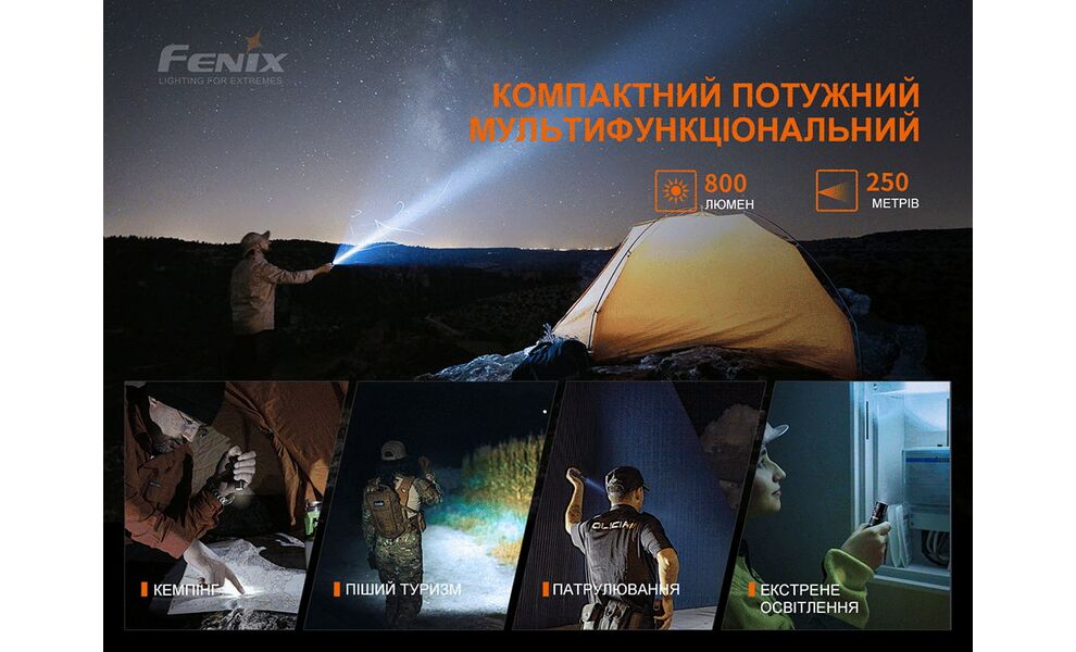 Ліхтар ручний Fenix PD25R Rechargeable EDC, зображення 7