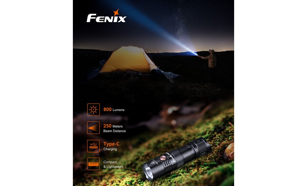 Ліхтар ручний Fenix PD25R Rechargeable EDC, зображення 5