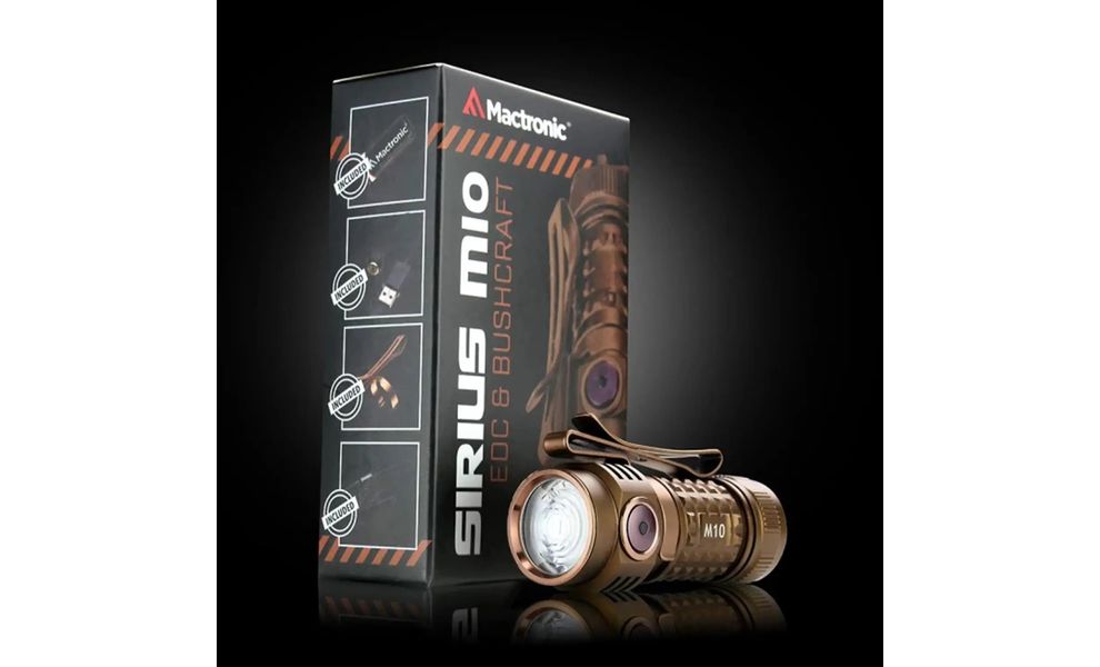 Ліхтар-брелок Mactronic Sirius M10 USB Rechargeable Magnetic, зображення 10