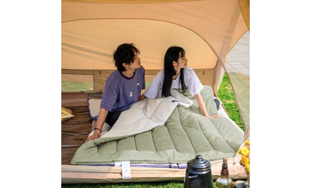 Спальник Naturehike NH19S015-D - H150 L (Misty Purple), Максимальний зріст користувача: 195, Колір: Misty Purple, Сторона застібки: права, зображення 6