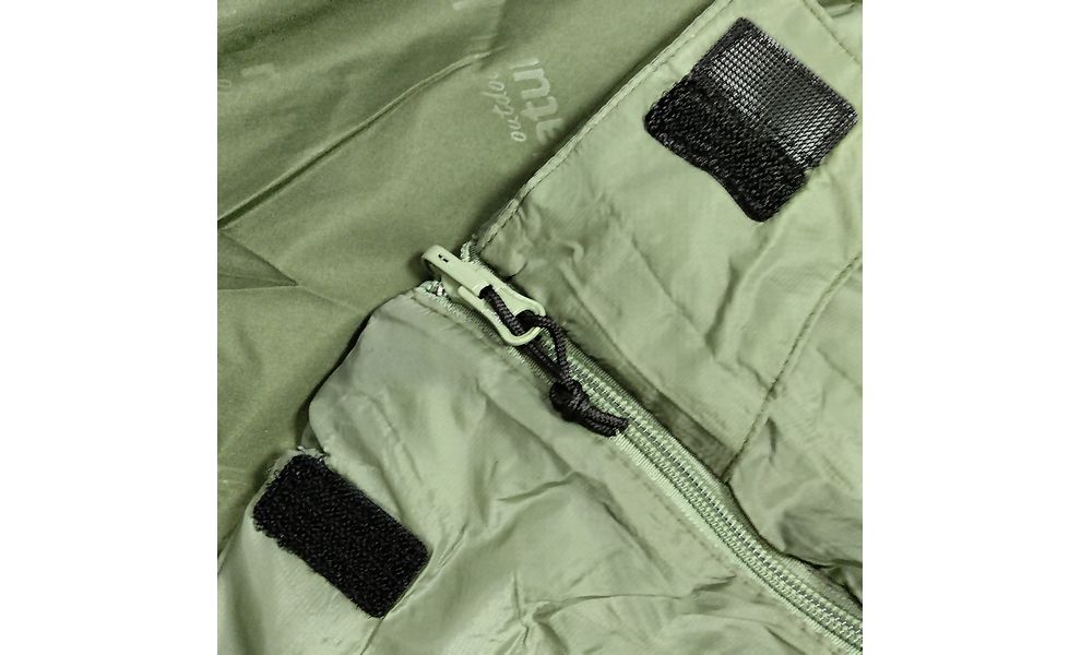 Літній кемпінговий спальник-ковдра Naturehike NH21MSD09 - LW180 M (Shadow Blue) до 8°C, Максимальний зріст користувача: 185, Колір: Shadow Blue, Сторона застібки: права, зображення 6