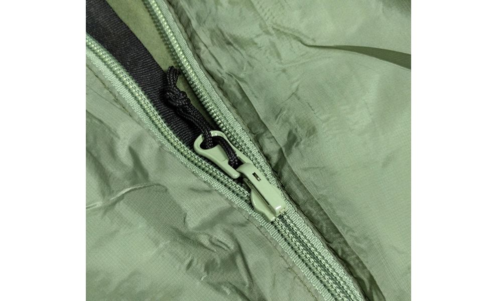 Літній кемпінговий спальник-ковдра Naturehike NH21MSD09 - LW180 M (Shadow Blue) до 8°C, Максимальний зріст користувача: 185, Колір: Shadow Blue, Сторона застібки: права, зображення 8