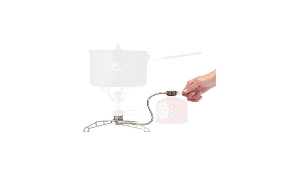 Адаптер з ніжками та шлангом MSR LowDown Remote Stove (різьба-різьба), зображення 2