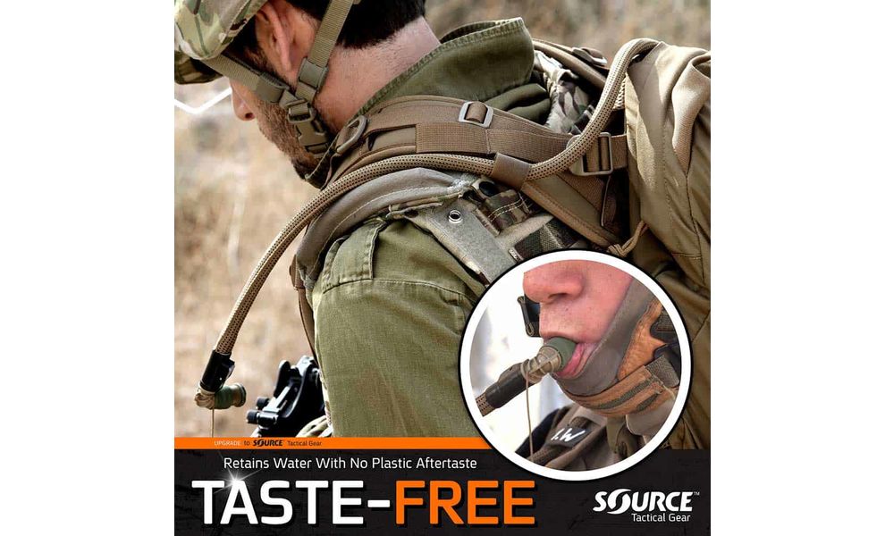 Гідратор Source Kangaroo Canteen (Black), 1 л, Об'єм: 1000, Колір виробника: Black, зображення 6