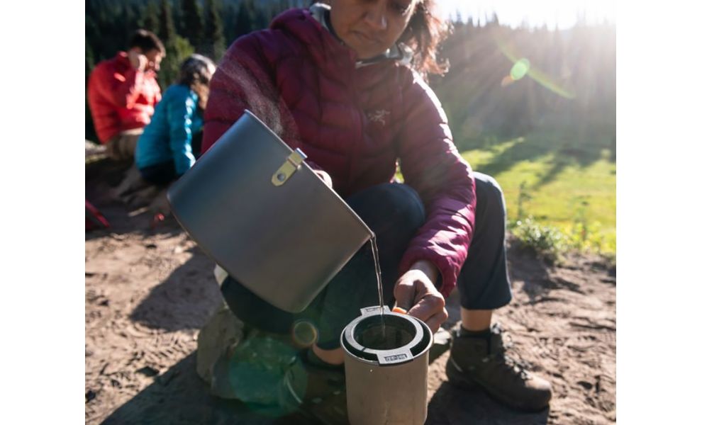 Туристична каструля MSR Trail Lite на 1,3 л, анодований алюміній, Об'єм: 1,3, Діаметр: 14,5, зображення 4