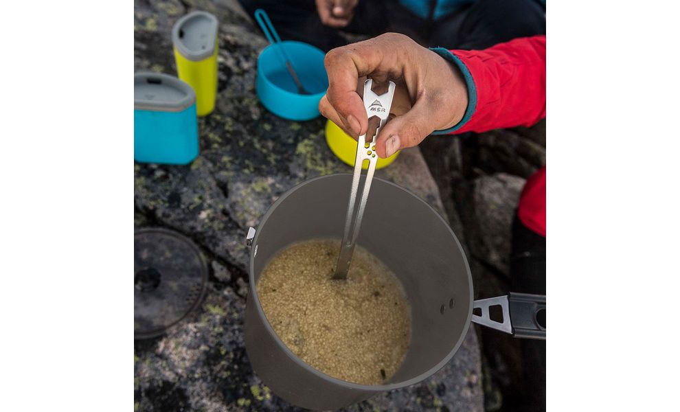 Туристична ложка-ключ з довгою ручкою MSR Alpine Long, нержавіюча сталь, зображення 2