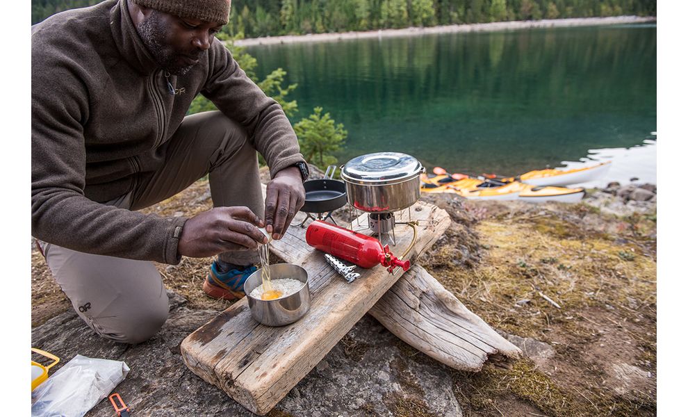 Кемпінговий набір каструль з чохлом та знімною ручкою MSR Alpine 2 Pot Set, нержавіюча сталь, зображення 5