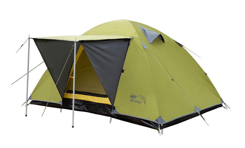 2-місний намет Tramp Wonder 2 (Olive): двошаровий, Кількість місць: 2, Колір: Olive, зображення 3