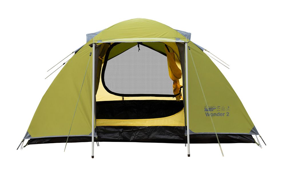 2-місний намет Tramp Wonder 2 (Olive): двошаровий, Кількість місць: 2, Колір: Olive, зображення 4