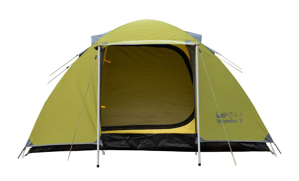 3-місний намет Tramp Wonder 3 (Olive): двошаровий, Кількість місць: 3, Колір: Olive, зображення 5