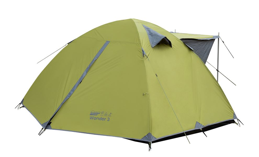 3-місний намет Tramp Wonder 3 (Olive): двошаровий, Кількість місць: 3, Колір: Olive, зображення 10