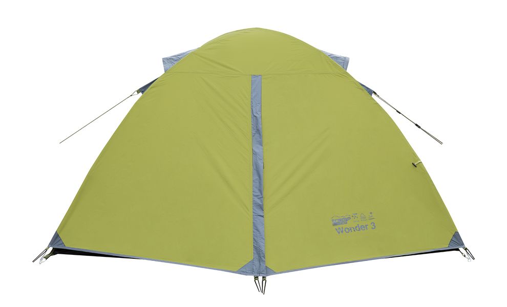 3-місний намет Tramp Wonder 3 (Olive): двошаровий, Кількість місць: 3, Колір: Olive, зображення 14