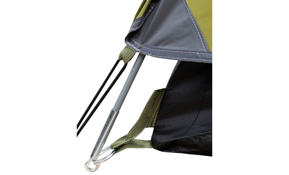 2-місний намет Tramp Camp 2 (Olive): двошаровий, з тамбуром, Кількість місць: 2, Колір: Olive, зображення 19