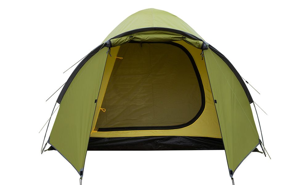 4-місний намет Tramp Camp 4 (Olive): двошаровий, з тамбуром, Кількість місць: 4, Колір: Olive, зображення 5