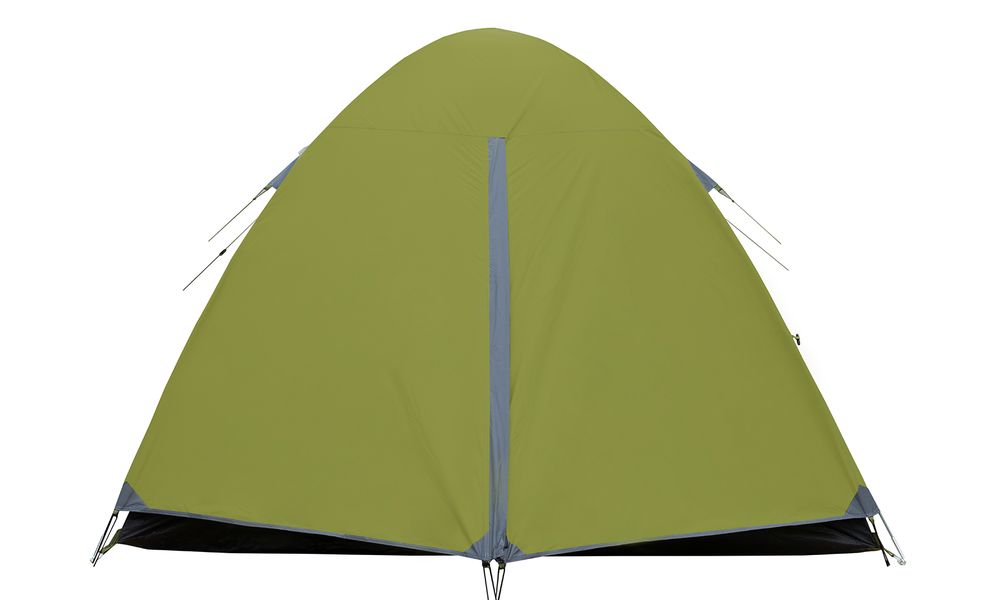 4-місний намет Tramp Camp 4 (Olive): двошаровий, з тамбуром, Кількість місць: 4, Колір: Olive, зображення 10