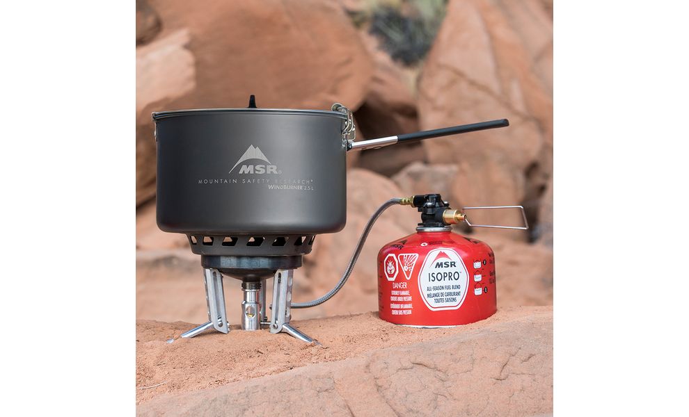 Інтегрована система приготування їжі MSR WindBurner Group на 2,5 л (з виносним пальником), зображення 9