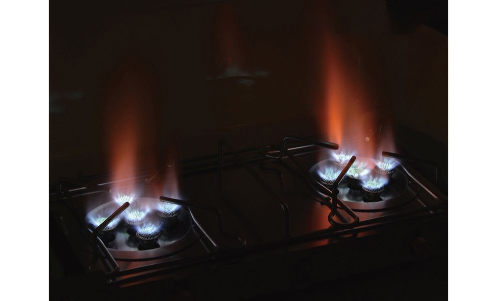 Кемпінгова газова плитка на 2 конфорки BRS-81 для різьбових балонів, зображення 8