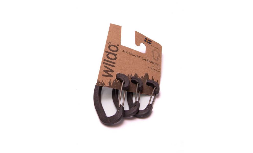 Набір карабінів Wildo Accessory Carabiner - Set (Dark Grey), 3 шт., Колір: Dark Grey, зображення 2